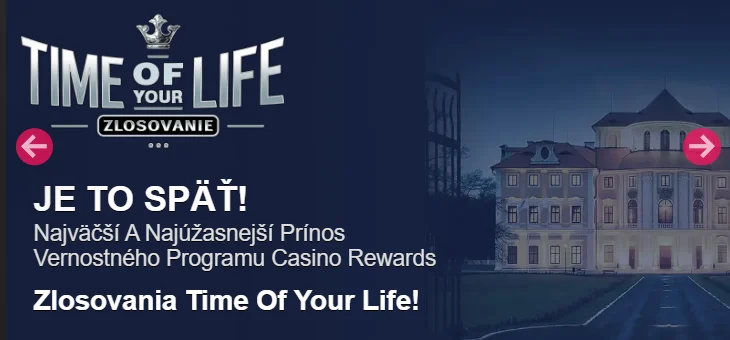 Time of Your Life Sweepstakes v Zodiac Casino bonus