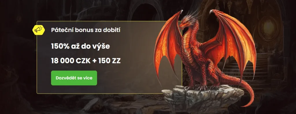 Dragon Slots Casino bonus piatkový bonus