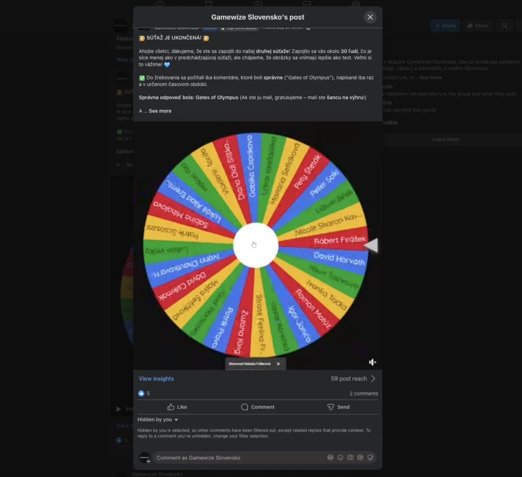 tento týždeň pokračujeme - gamewize raffle