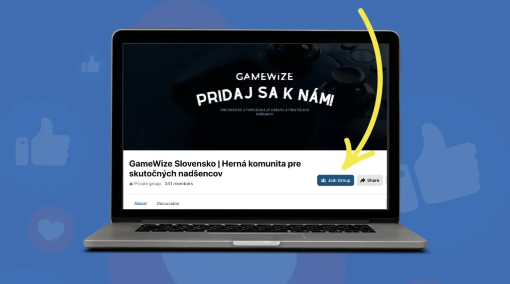 pridaj sa do skupiny - prvých 5 už vyhralo