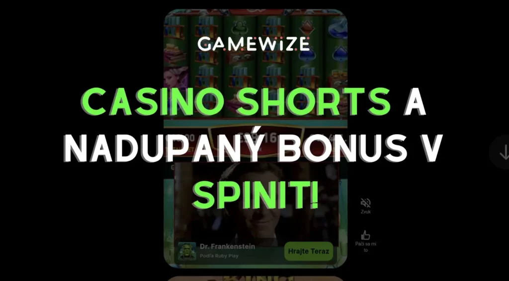 Zážitok ako na TikToku so SpinIt shorts a MEGA bonusom až 500 € + 200 free spinov!
