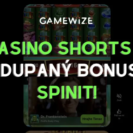 Zážitok ako na TikToku so SpinIt shorts a MEGA bonusom až 500 € + 200 free spinov!