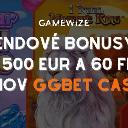 Víkendový balíček reload bonusov v GGBet: Až 500 EUR + 60 free spinov!
