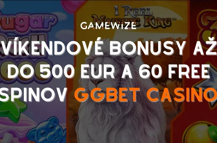 Víkendový balíček reload bonusov v GGBet: Až 500 EUR + 60 free spinov!