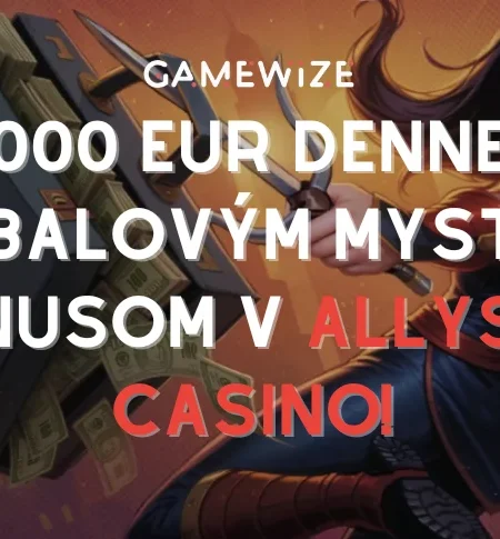 Futbal + ruleta = 2 000 EUR – Objavte futbalový Mystery Bonus v AllySpin Casino!