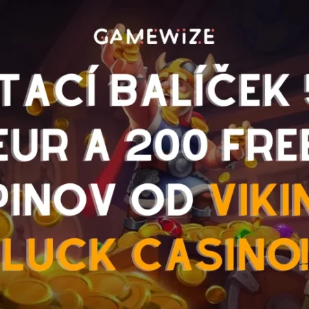 Začnite v kasíne Viking Luck vo veľkom: Exkluzívny vstupný balík 500 EUR + 200 free spinov + 1 Bonus Crab!