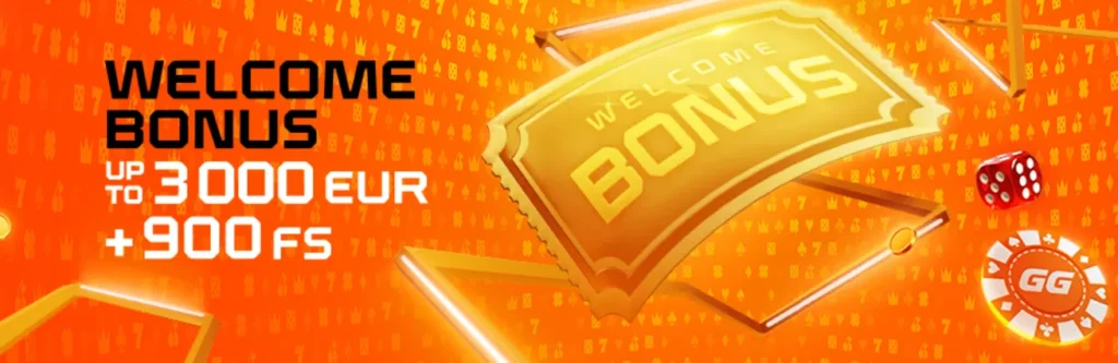 GGBet Casino uvítací balík bonusov