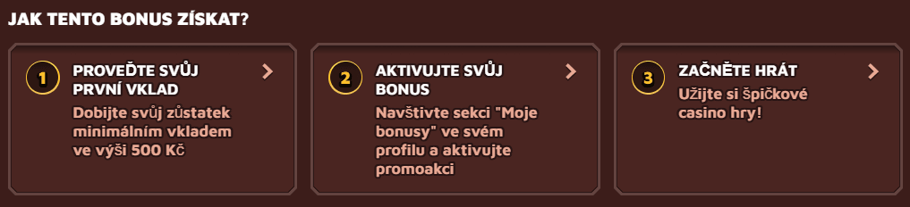 exkluzívny vstupný balík ako na to