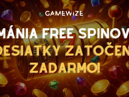 Mánia Free Spinov: Získajte desiatky zatočení zadarmo (niektoré aj bez vkladu!)
