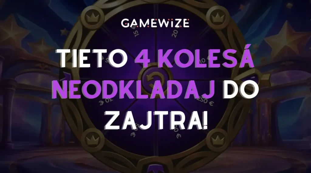 Nečakaj do zajtra: ktoré koleso roztočíš hneď, aby nič neprepadlo?