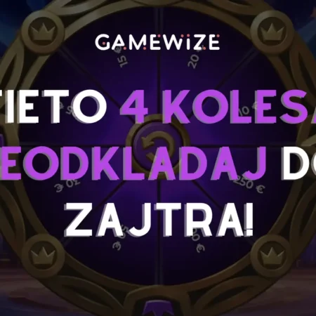 Nečakaj do zajtra: ktoré koleso roztočíš hneď, aby nič neprepadlo?