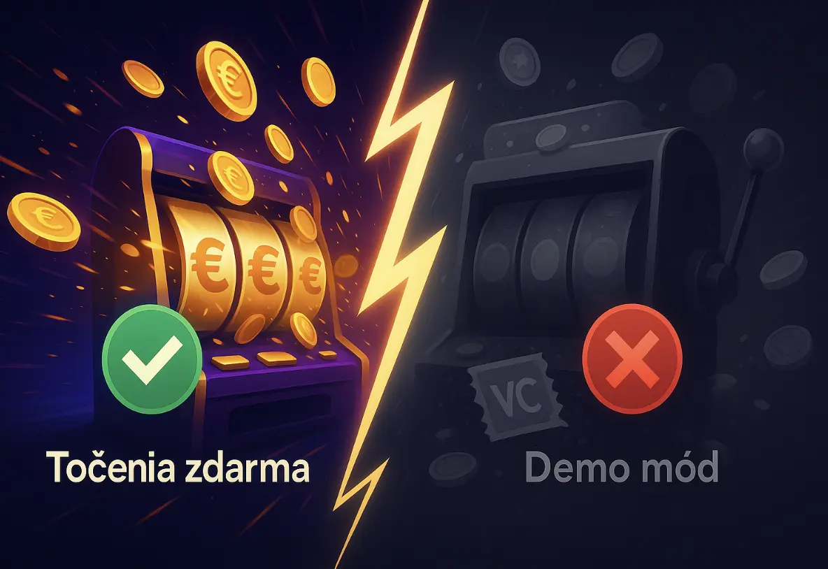 Točenia zdarma vs. demo mód - aký je rozdiel?