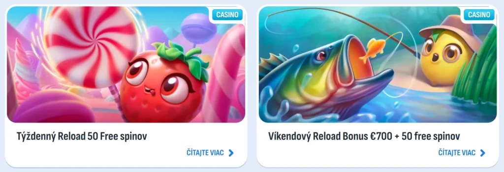 2-krát viac v bonusoch nomini casino