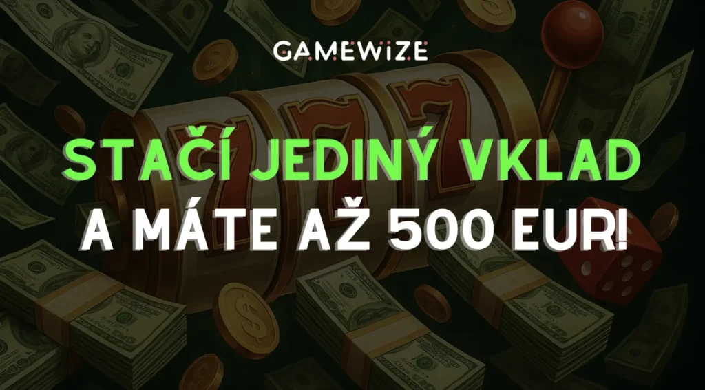 Stačí jediný vklad a máte až 500 € navyše – ale len do nedele!