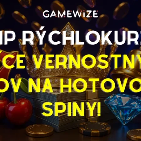 🌟 VIP Rýchlokurz: 3 Kasína, 100+ Úrovní a Tisíce Vernostných Bodov na Hotovosť a Spiny