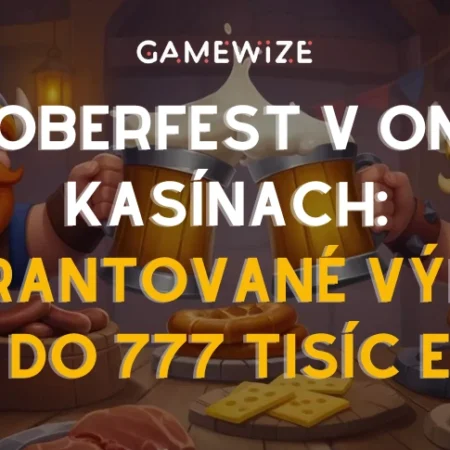 🍻 Oktoberfest v online kasínach je tu: garantované výhry až do 777 tisíc EUR!