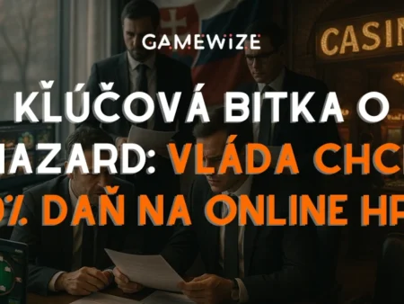 Kľúčová bitka o hazard: Vláda chce 30% daň na online hry a Tipos má prevziať kasína