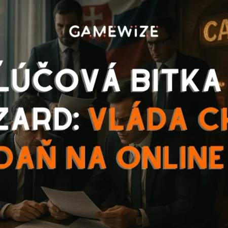 Kľúčová bitka o hazard: Vláda chce 30% daň na online hry a Tipos má prevziať kasína