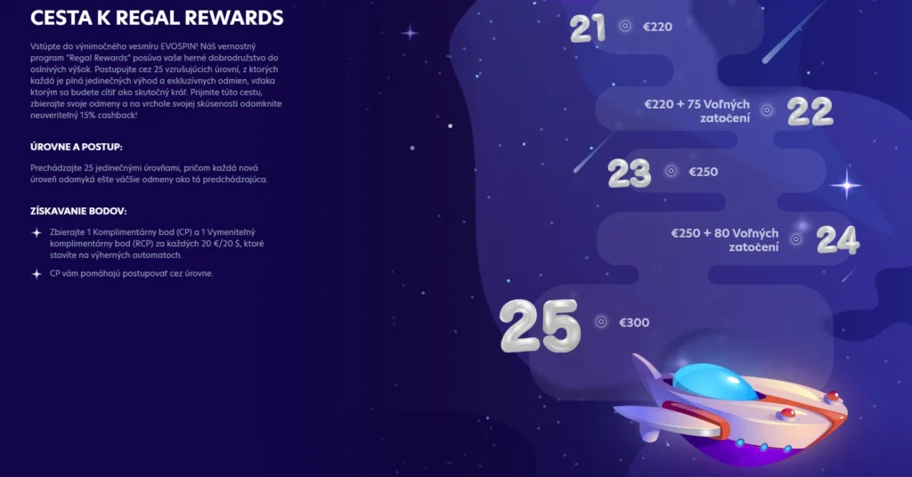 VIP Rýchlokurz EvoSpin Casino