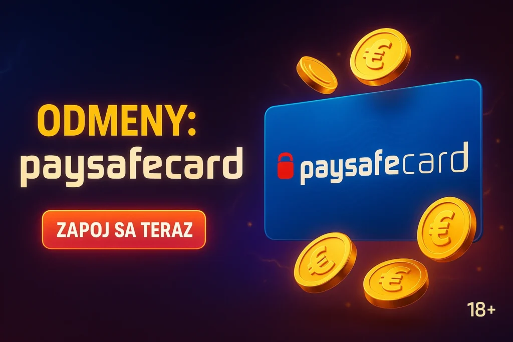 Vyhodnotenie a výplata cez Paysafecard - vkladová hra