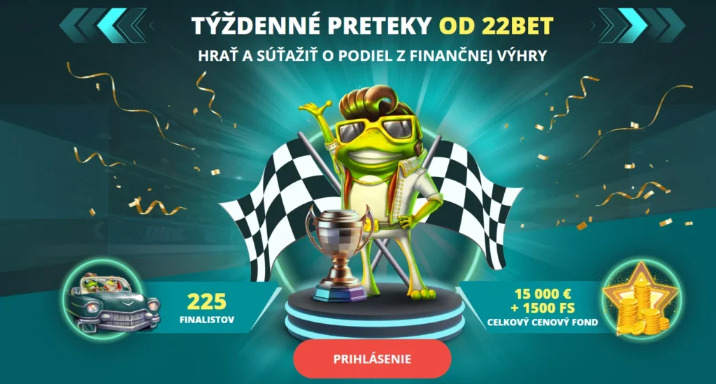 22Bet Casino turnaje