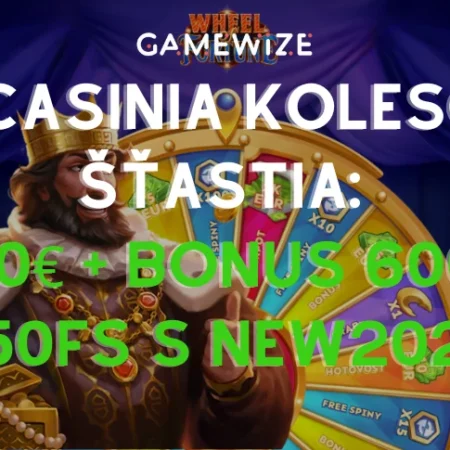 👑 CASINIA EXKLUZÍVNE: 600€ + 250 free spinov s promo kódom „new2025“ ako kľúč k dennému Casinia Koleso Šťastia!