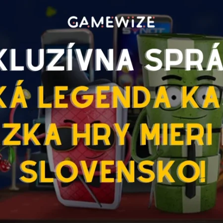 📢 EXKLUZÍVNA SPRÁVA: Česká legenda kasíno Sazka Hry mieri na Slovensko!