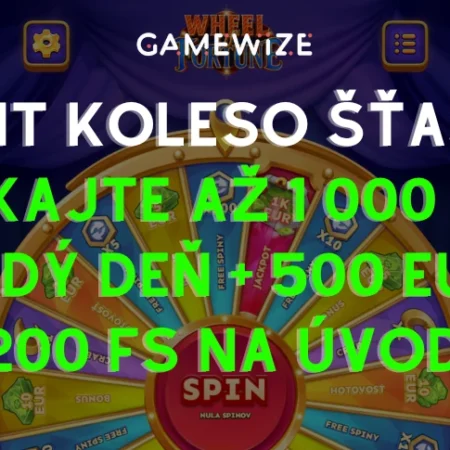 👑 SpinIt koleso šťastia: Získajte až 1 000 € každý deň + 500€ a 200 FS na úvod!