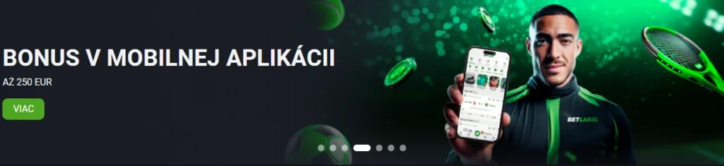 Betlabel Casino mobilná aplikácia