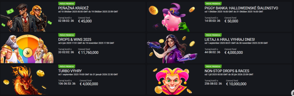 Betlabel Casino turnaje