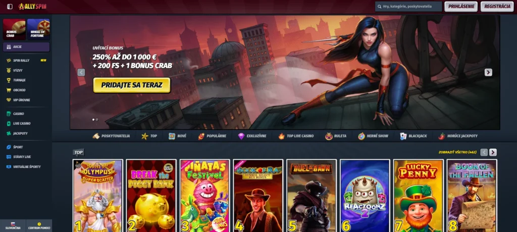 exkluzívny promo kód allyspin casino