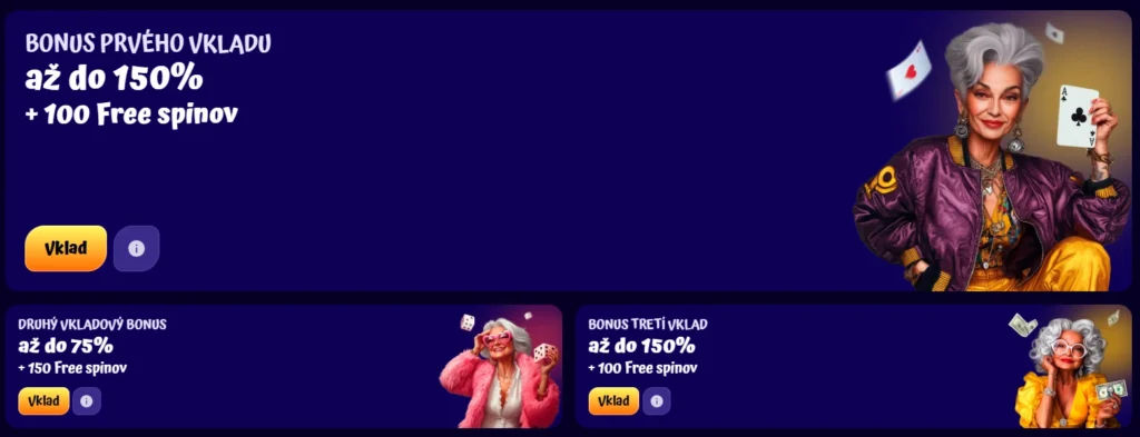 Spingranny Casino uvítací balíček
