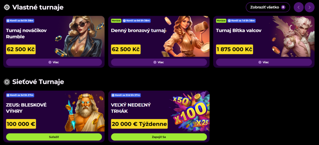 Spinmama Casino turnaje
