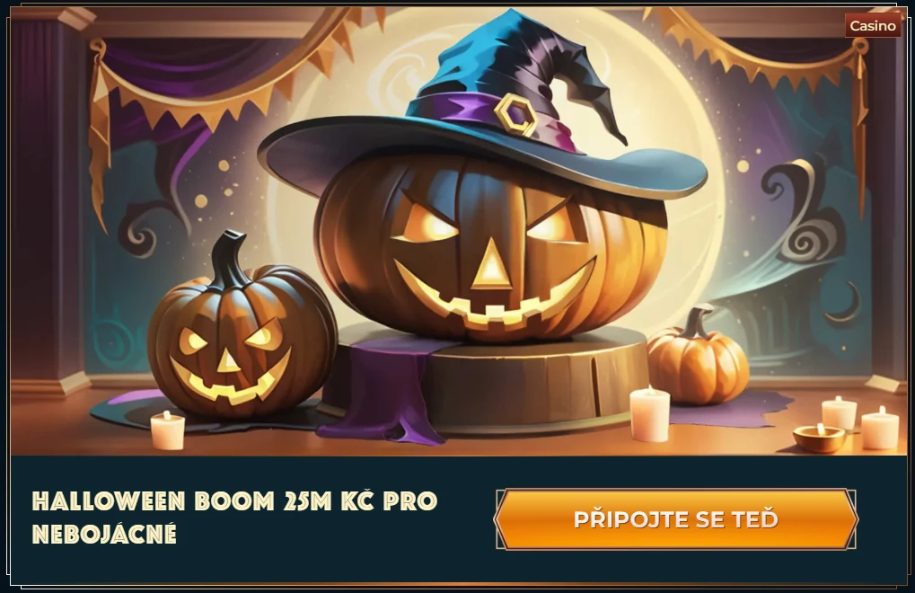 Halloweenska noc halloween boom promo akcia