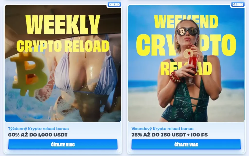 OnlySpins Casino krypto bonusy