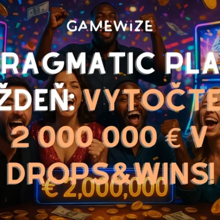 🎰 Pragmatic Play týždeň: Vytočte si 2 000 000 € v Drops&Wins!