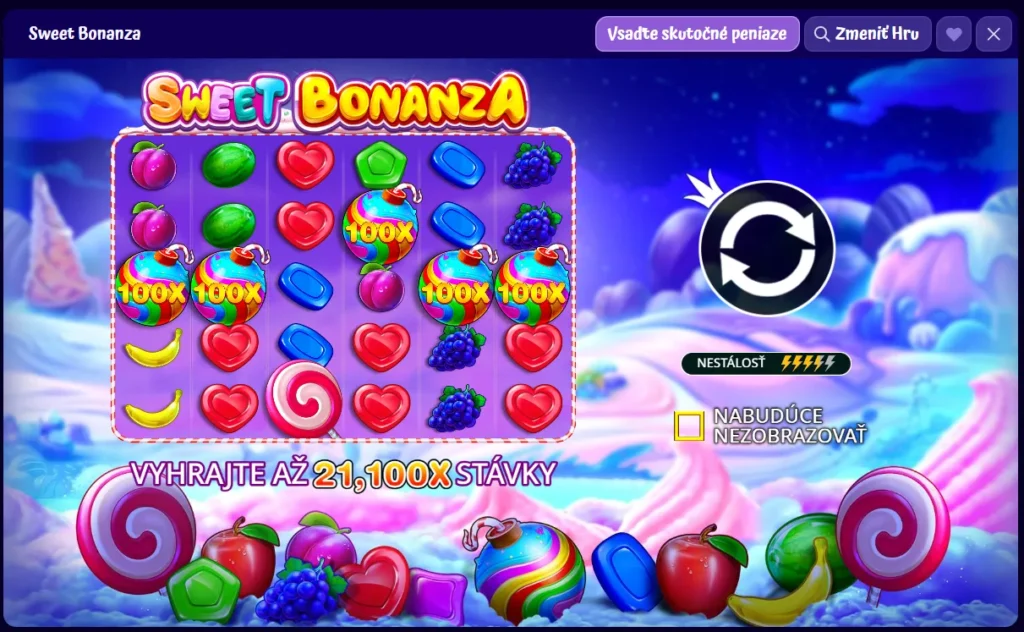 pragmatic play týždeň sweet bonanza