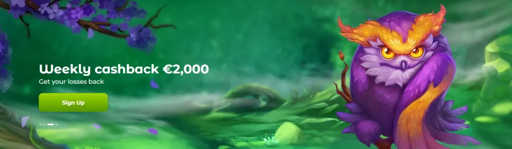 Verde Casino cashback bonus