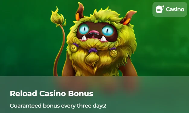 Verde Casino reload bonus