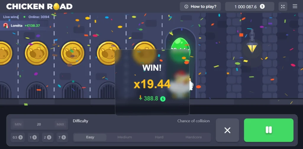 Chicken Road maximálna výhra