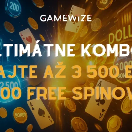 🚀 ULTIMÁTNE KOMBO: Získajte Až 3 500 EUR A 200 free spinov!