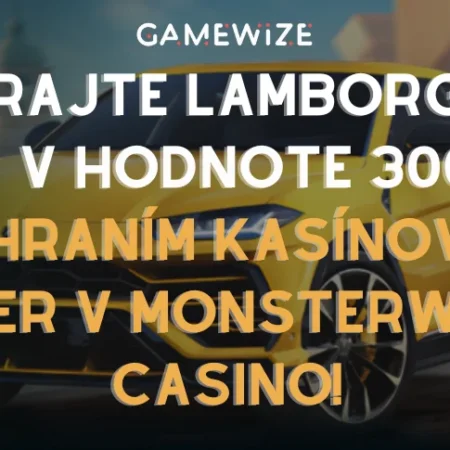🏎️ Promo akcia aká tu ešte nebola: Vyhrajte Lamborghini Urus v hodnote 300 000 EUR hraním kasínových hier v MonsterWin Casino!