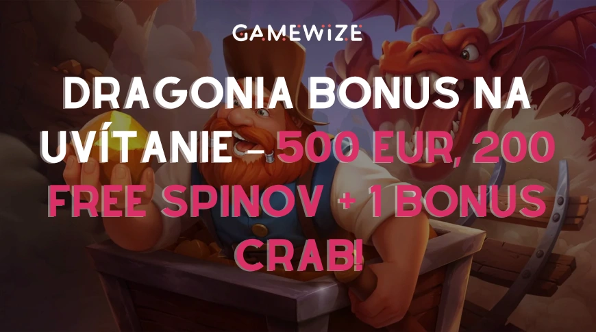 Dragonia bonus na uvítanie featured image
