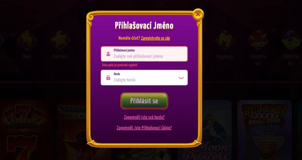 Joker8 Casino prihlásenie