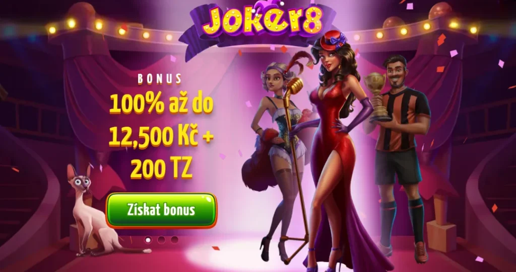 Svet Kabaretu uvítací bonus kasína Joker8