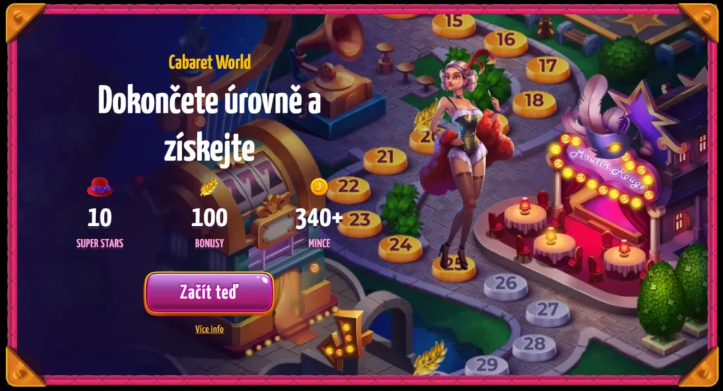 Svet Kabaretu detaily promo akcie