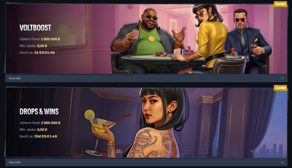 Mafia Casino turnaje