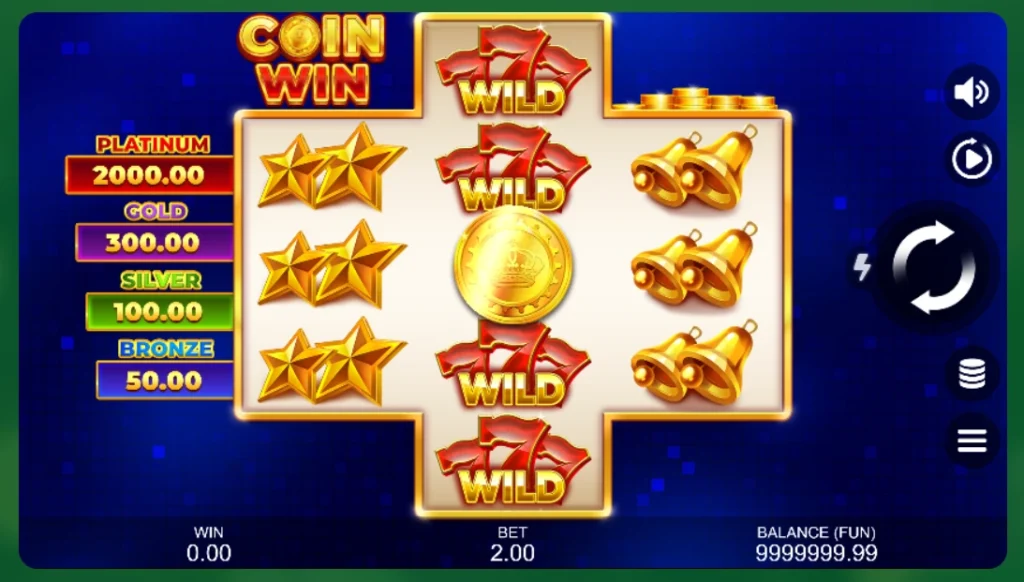 Verde uvítací balík hra Coin Win