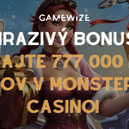🧊 MRAZIVÝ BONUS: Získajte 777 000 free spinov zamrznutých v MonsterWin Casino!