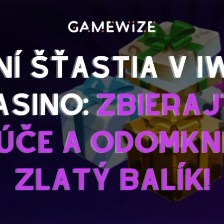 🎰 7 dní šťastia v iWild Casino: Zbierajte kľúče a odomknite zlatý balík s 300 free spinmi a 150% bonusom!